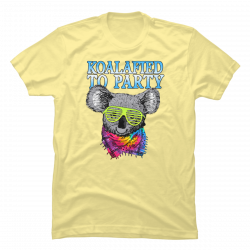 koalified to party t shirt